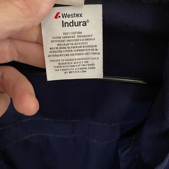 XL Westex Indura FIRE RESISTANT SNAP BUTTON OVER COAT! - Picture 5 of 6